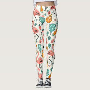 Leggings Juego de pelotas tropicales