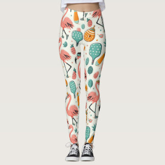 Leggings Juego de pelotas tropicales