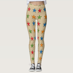 Leggings Juego de Starfish Personalizado de color