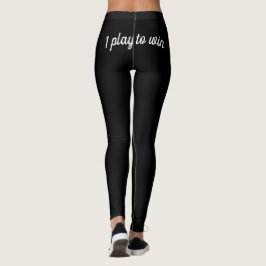 Leggings Juego Para Ganar Elige SASSY Para Juegos De COLOR