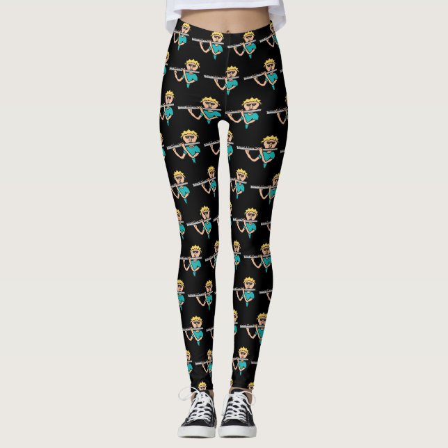 Leggings Jugador de flauta (Anverso)