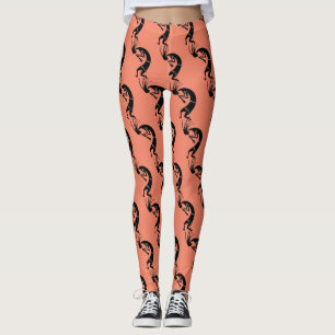 Leggings Jugador de flauta de Kokopelli Thunder_Cove