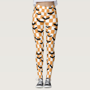Leggings Jugador de Halloween murciélagos fantasmagóricos a