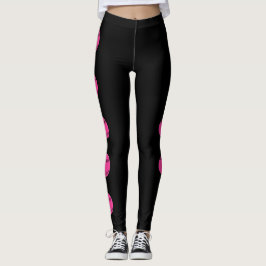 Leggings Jugador de Softbol Rosa Personalizado Jersey Númer