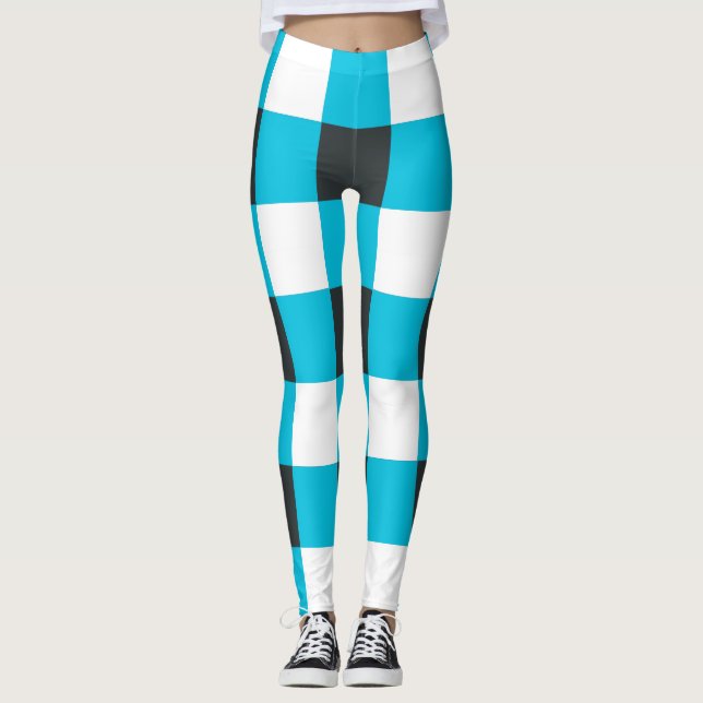 Leggings Jugadores con placa "azul maya" (Anverso)