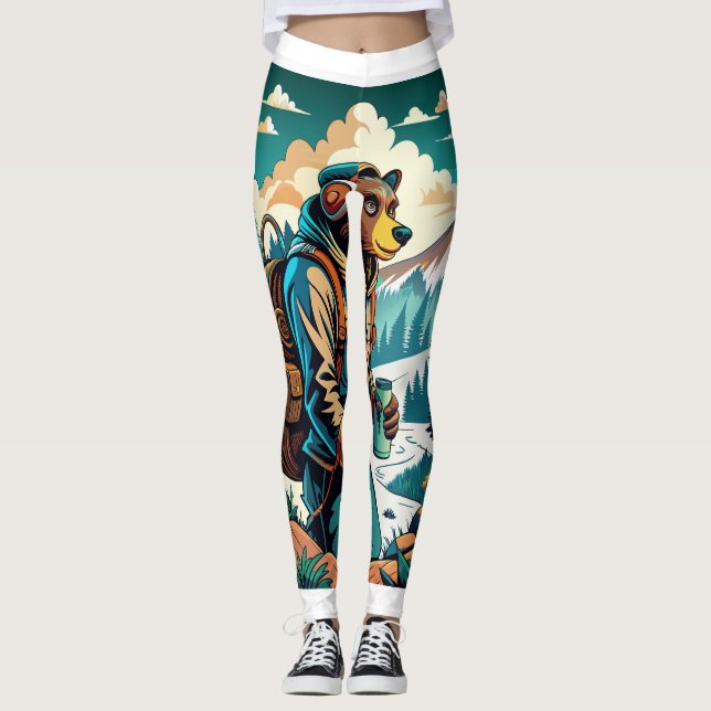 Leggings Jungla de oso (Anverso)