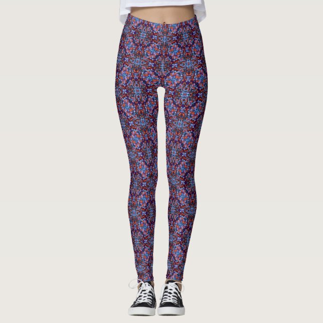 Leggings Jungla de zafiro (Anverso)