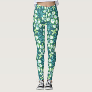 LEGGINGS JUNGLE SURF (COMBO VERDE AZULADO)