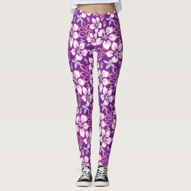 LEGGINGS JUNGLE SURF (PURPLE COMBO) (Anverso)
