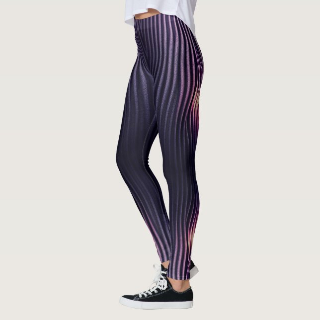 LEGGINGS JUNTAS DE RUFAS PURPLE (Izquierda)