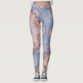 Leggings Kaleidoscope azul y rosa helado
