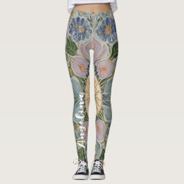 Leggings Kaleidoscopio floral personalizado