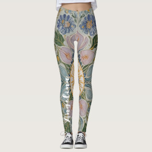 Leggings Kaleidoscopio floral personalizado