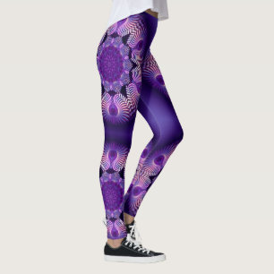 Leggings Kaleidoscopio Fractal - Apophysis Flor I