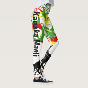 Leggings Kānaka Maoli ROOTS Blk