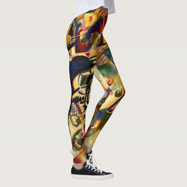 Leggings Kandinsky - Composición VII (Derecha)