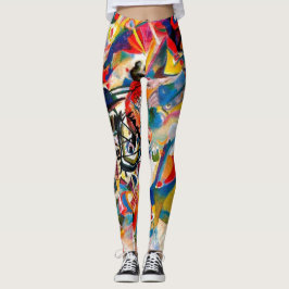 Leggings Kandinsky Composición VII Pintura abstracta