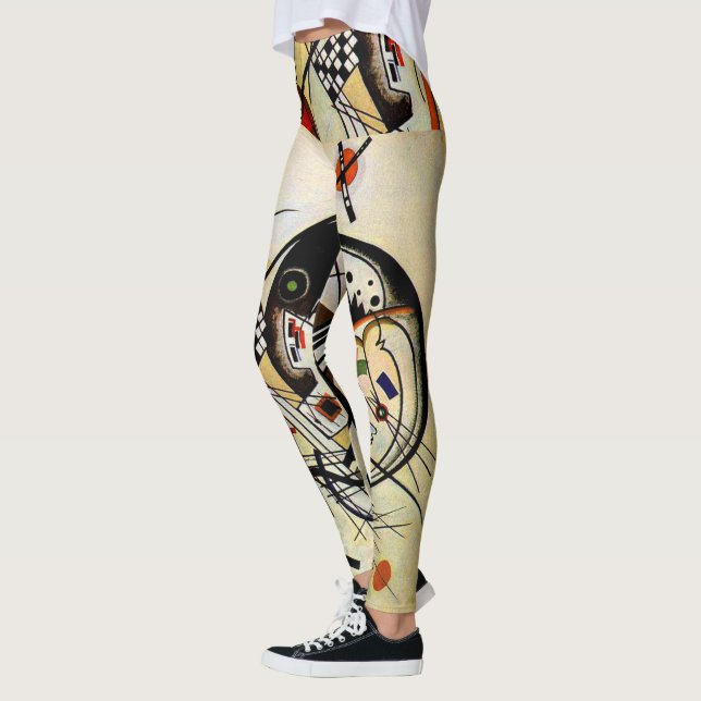 Leggings Kandinsky - Línea transversal (Izquierda)