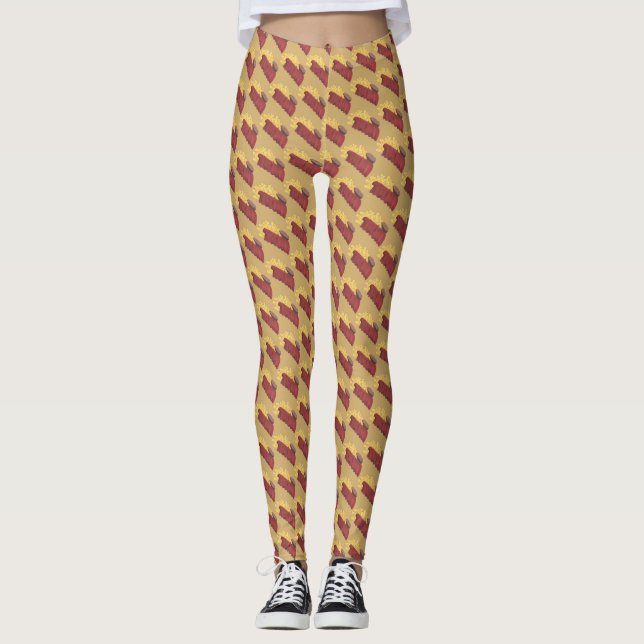 Leggings Kansas City Memphis barbacoa barbacoa costillas de (Anverso)