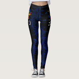 Leggings Kapwa (Alfabeto Baybayin)