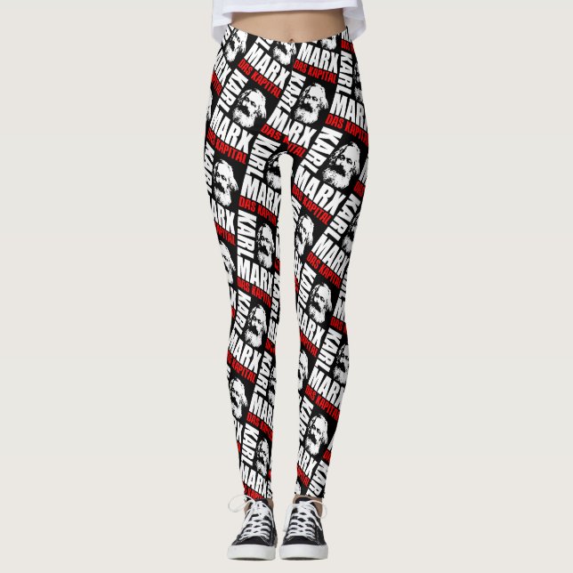 LEGGINGS KARL MARX (DAS KAPITAL) (Anverso)