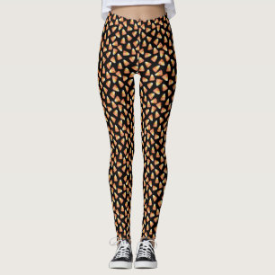 Leggings Kawaii Cute Candy Pattern Halloween