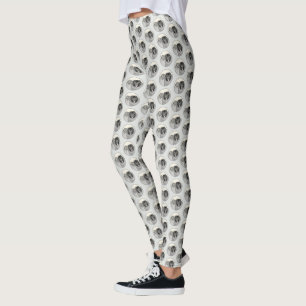Leggings Keeshond Graphics Keeshond Mom and Son