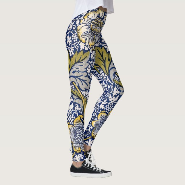 Leggings Kennet de William Morris, Arte Textil Antiguo (Derecha)