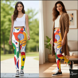 Leggings Kinetic Shapes