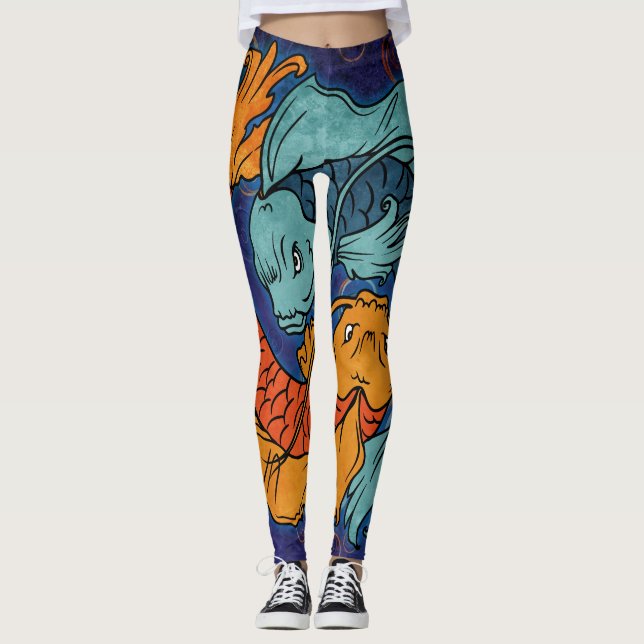 Leggings Koi Fish (Anverso)