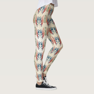 Leggings KOKOPELLI/HOMBRE EN EL LABERINTO coloreado + sus