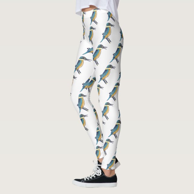 Leggings Kotare Kingfisher NZ BIRD (Izquierda)