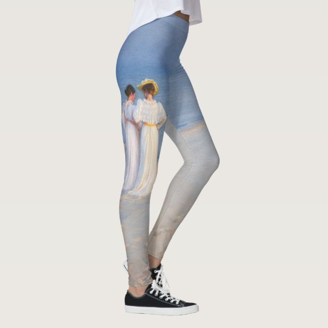 Leggings Kroyer - Noche de verano en la playa de Skagen (Derecha)