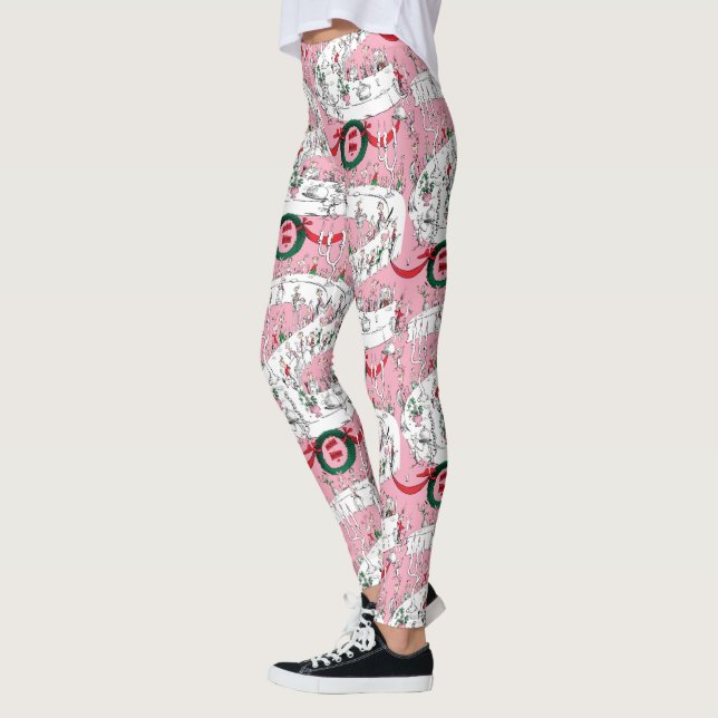 Leggings La alegre fiesta de Navidad de los Whos (Izquierda)