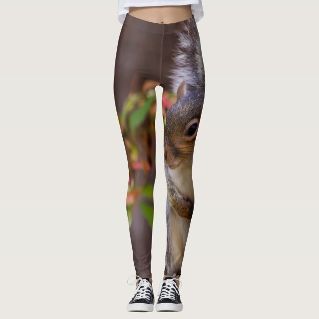 Leggings La ardilla sube con paciencia (Anverso)