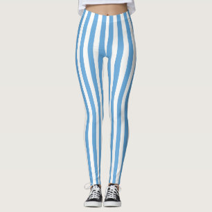 Leggings La Argentina raya las polainas de la bandera