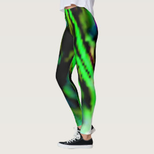 Leggings La aurora boreal de las polainas de la esperanza
