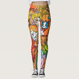 Leggings La banda juega, Louis Wain