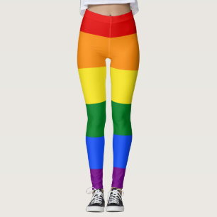 Leggings La bandera del orgullo arcoiris