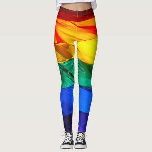 Leggings La bandera del orgullo gay de SlipperyJoe's ondean