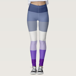Leggings La bandera del orgullo lésbico carnicero de Slippe