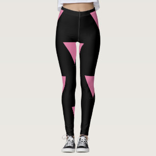 Leggings La bandera del triángulo rosa de SlipperyJoe's sím