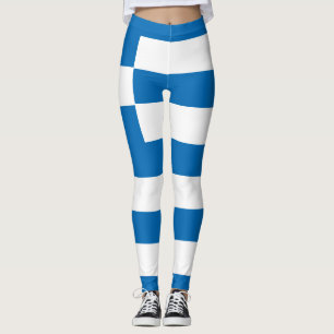 Leggings La bandera nacional de Grecia