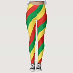 Leggings La bandera nacional de la República del Congo: Leg