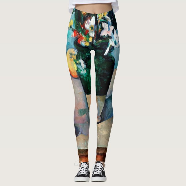 Leggings La base de los tulipanes, Paul Cezanne (Anverso)