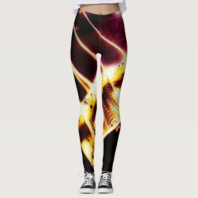 Leggings La base de un trasero (Anverso)