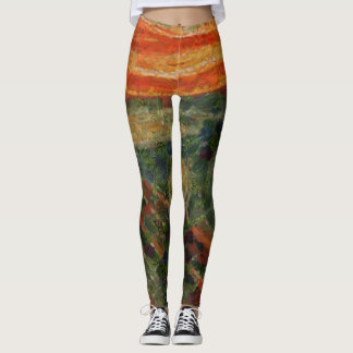 Leggings La Bella Artes de la crema aguacate Vegan Spoof