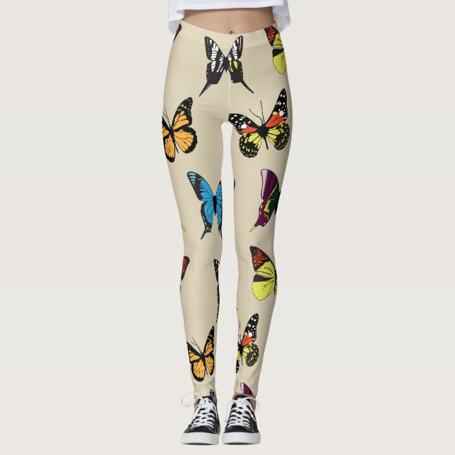 Leggings La belleza y las piernas de las mariposas (Anverso)