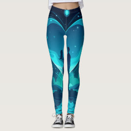 Leggings La bioluminiscencia del amor