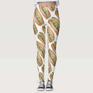 Leggings La carne de cerdo vietnamita Banh Mi Sandwich